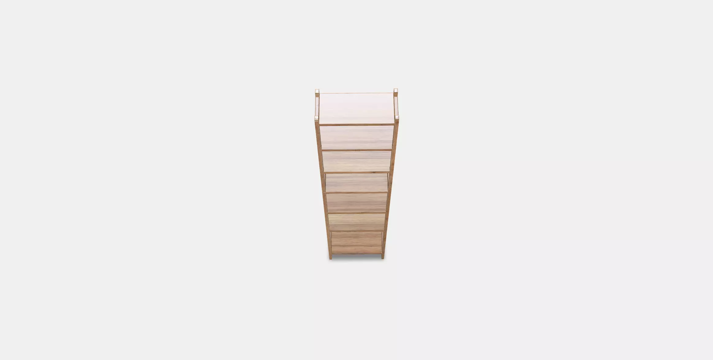 RAGRUND Shelving unit Low-poly 3D model_0