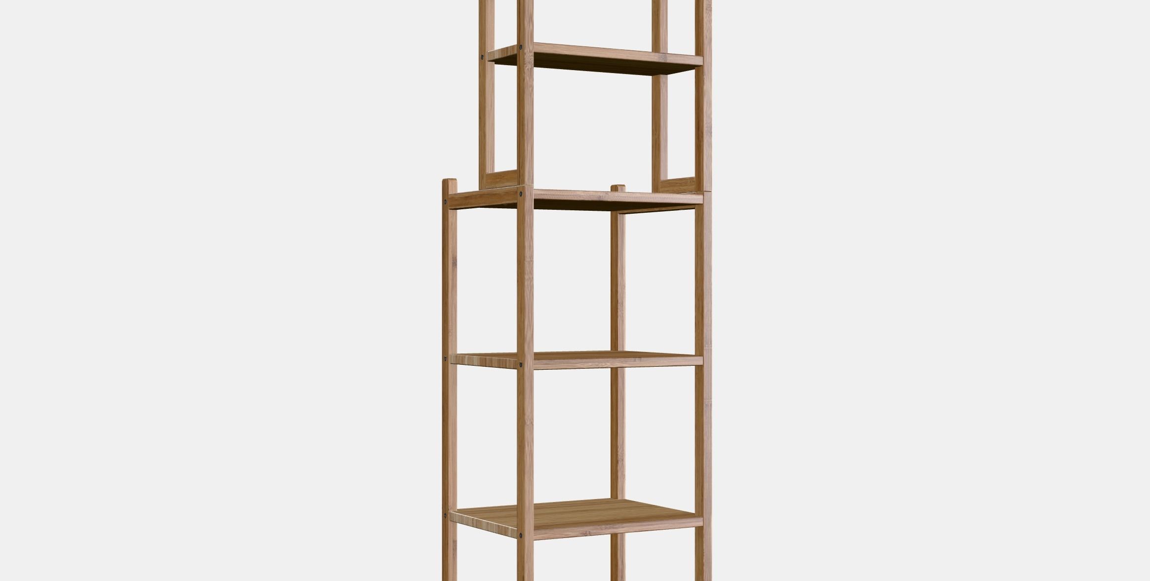 RAGRUND Shelving unit Low-poly 3D model_3