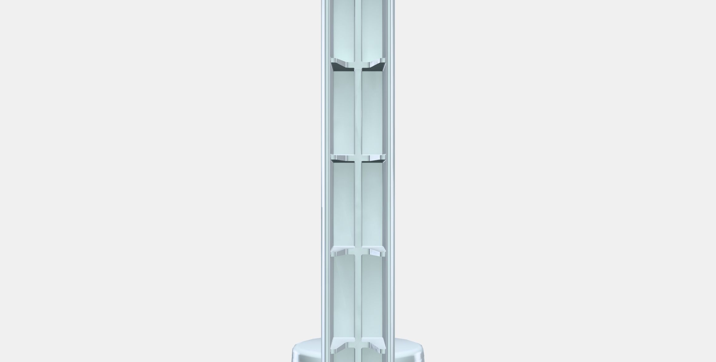 TISKEN Toilet roll holder with suction cup Low-poly 3D model_11