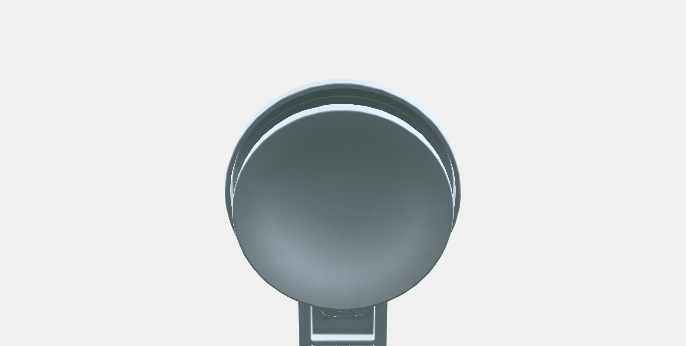 TISKEN Toilet roll holder with suction cup Low-poly 3D model_8