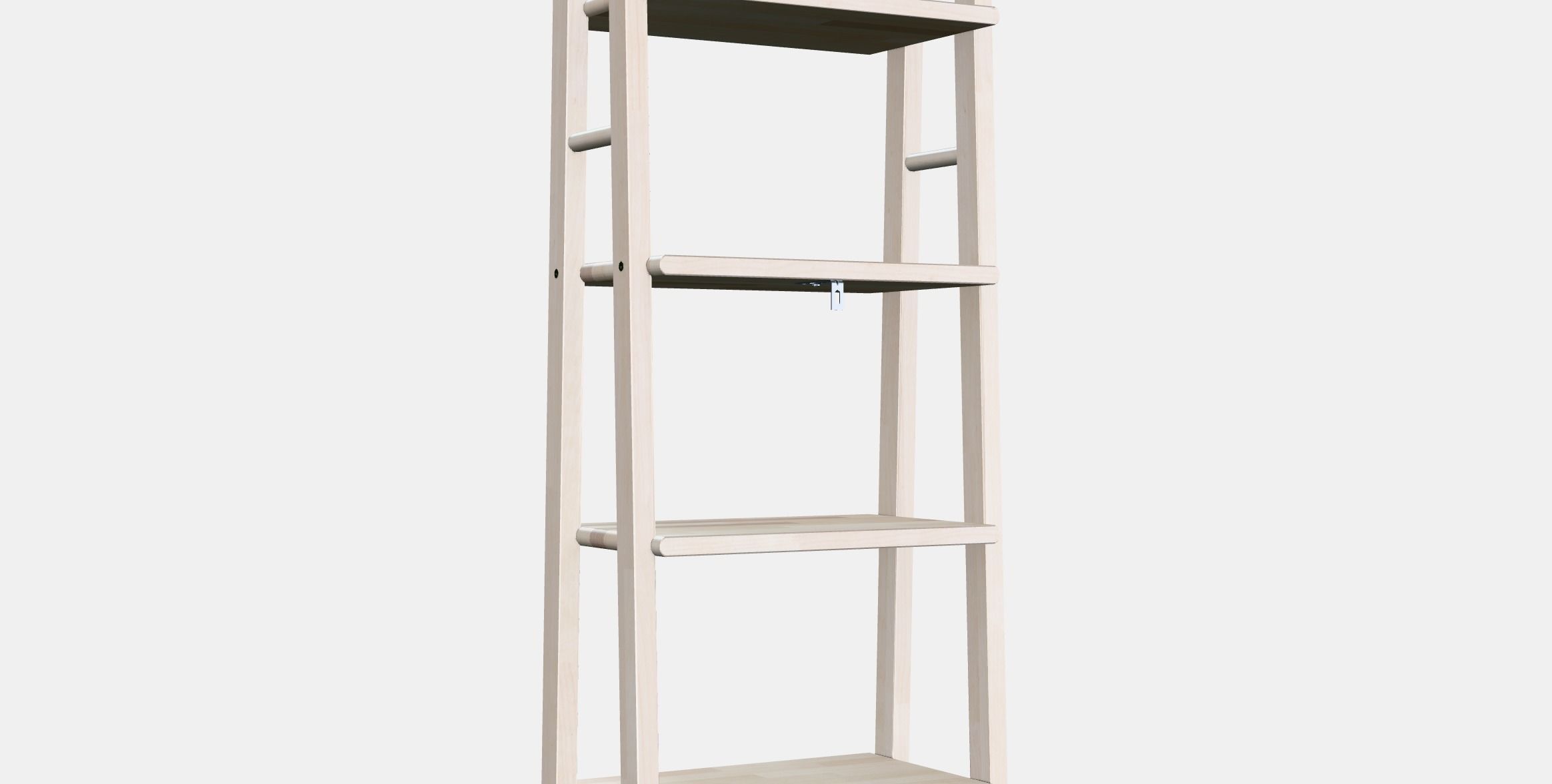 VILTO Shelving unit Low-poly 3D model_2