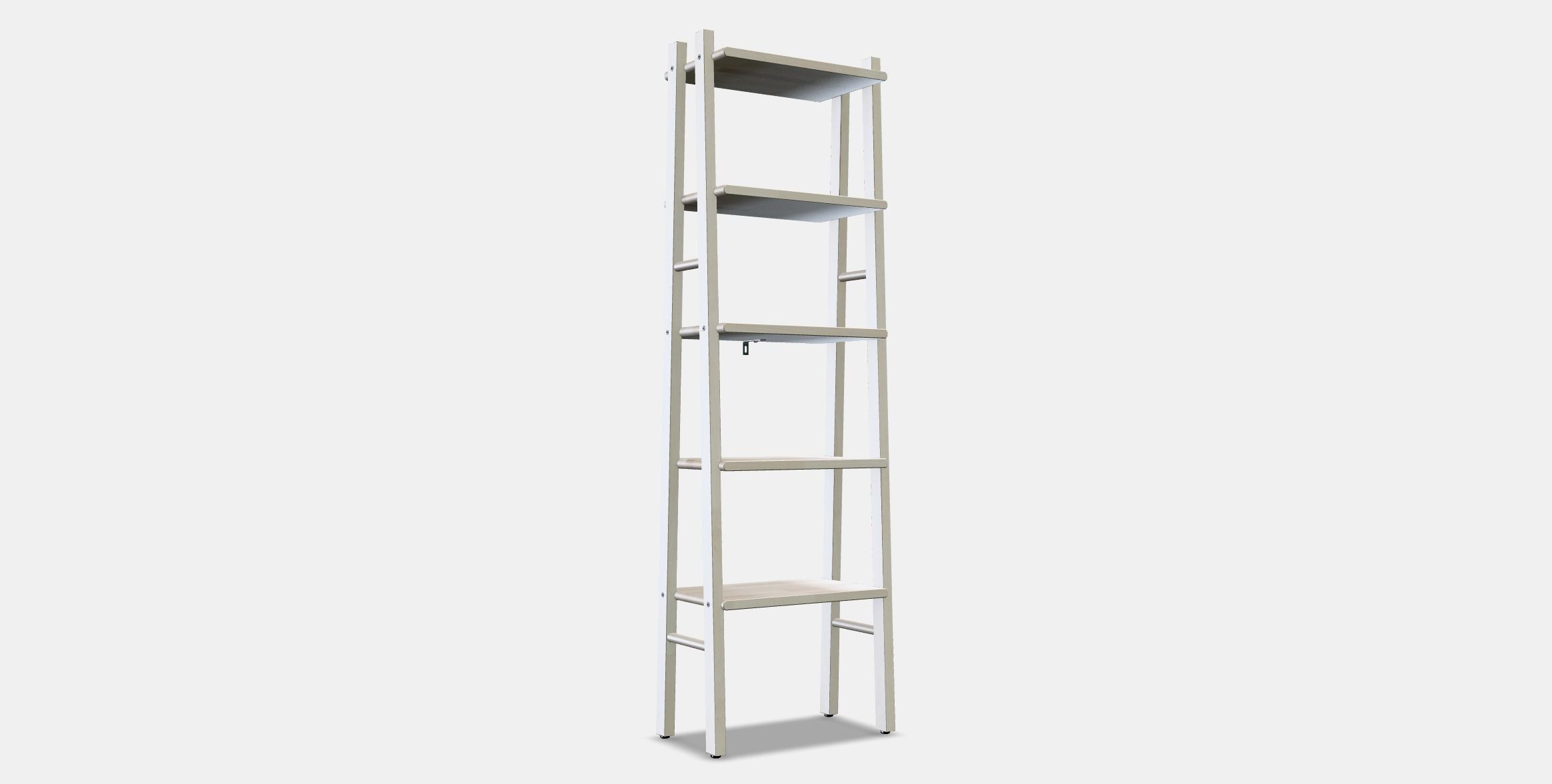VILTO Shelving unit Low-poly 3D model_3
