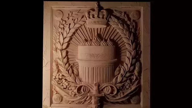 Cheesecake CNC 3d Print High Relief Sand Casting