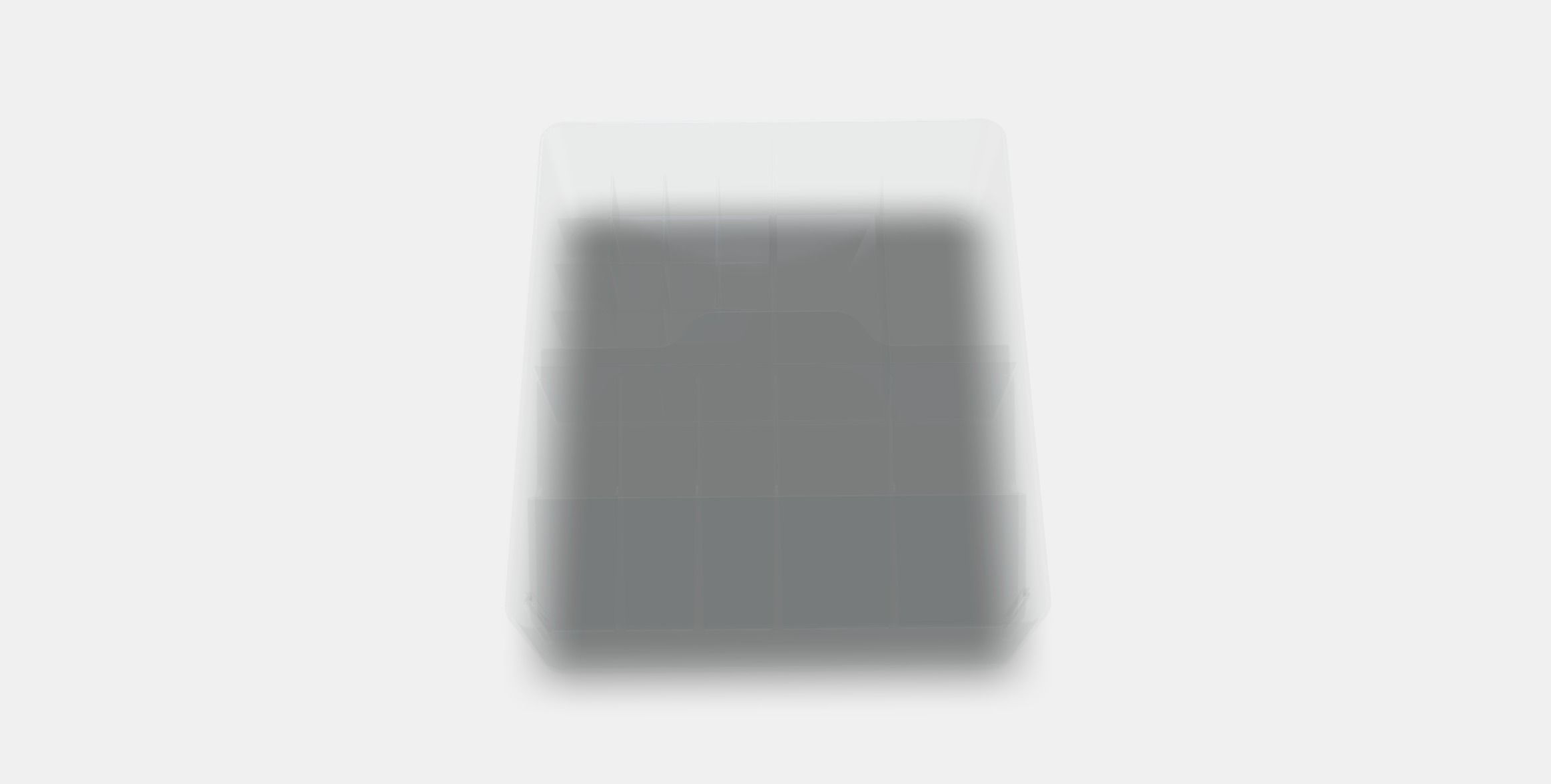 GODMORGON Box with compartments Low-poly 3D model_2