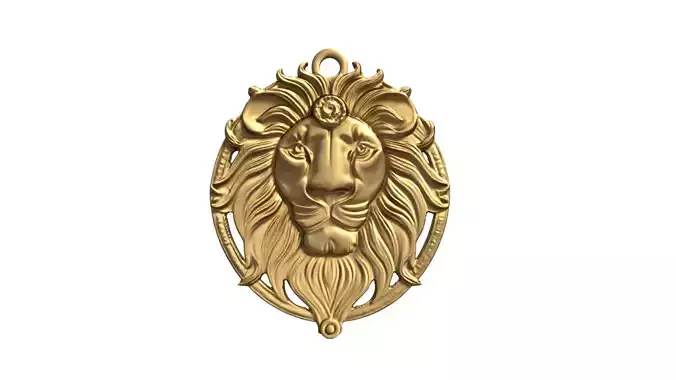 lion pendant-02