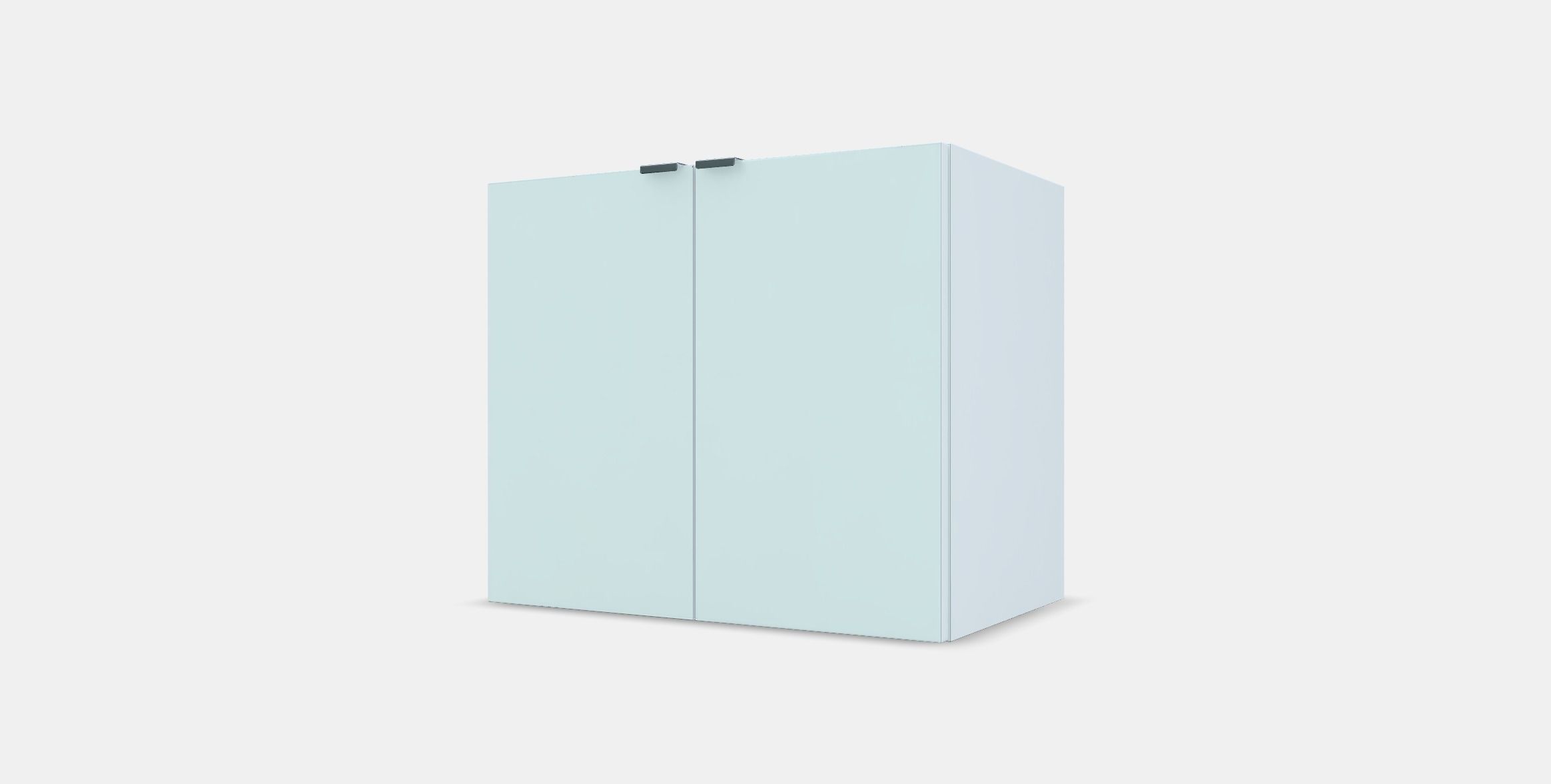 GETRYGGEN Wash-basin base cabinet w 2 doors Low-poly 3D model_12