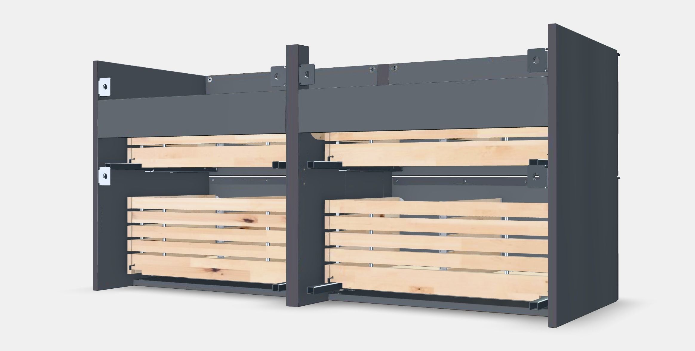 GODMORGON Wash-stand with 4 drawers Low-poly 3D model_7