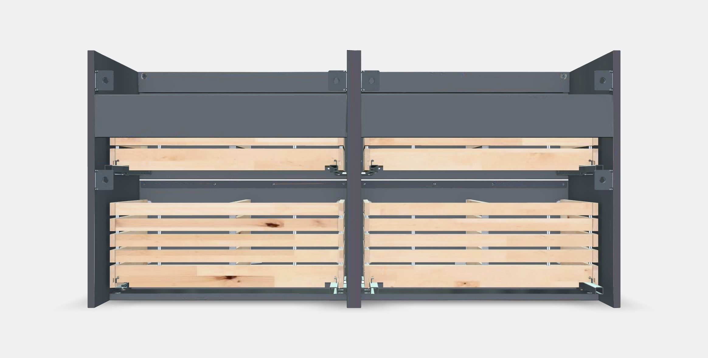 GODMORGON Wash-stand with 4 drawers Low-poly 3D model_15