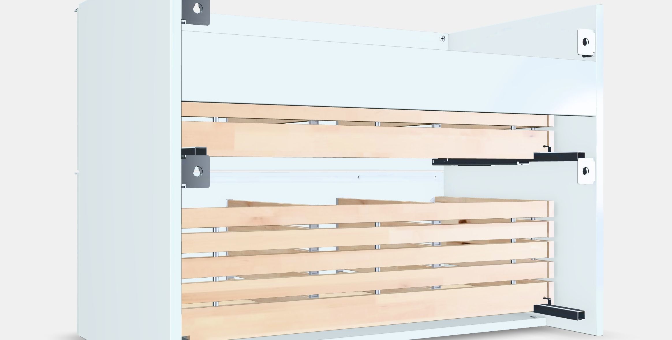 GODMORGON Wash-stand with 2 drawers Low-poly 3D model_3