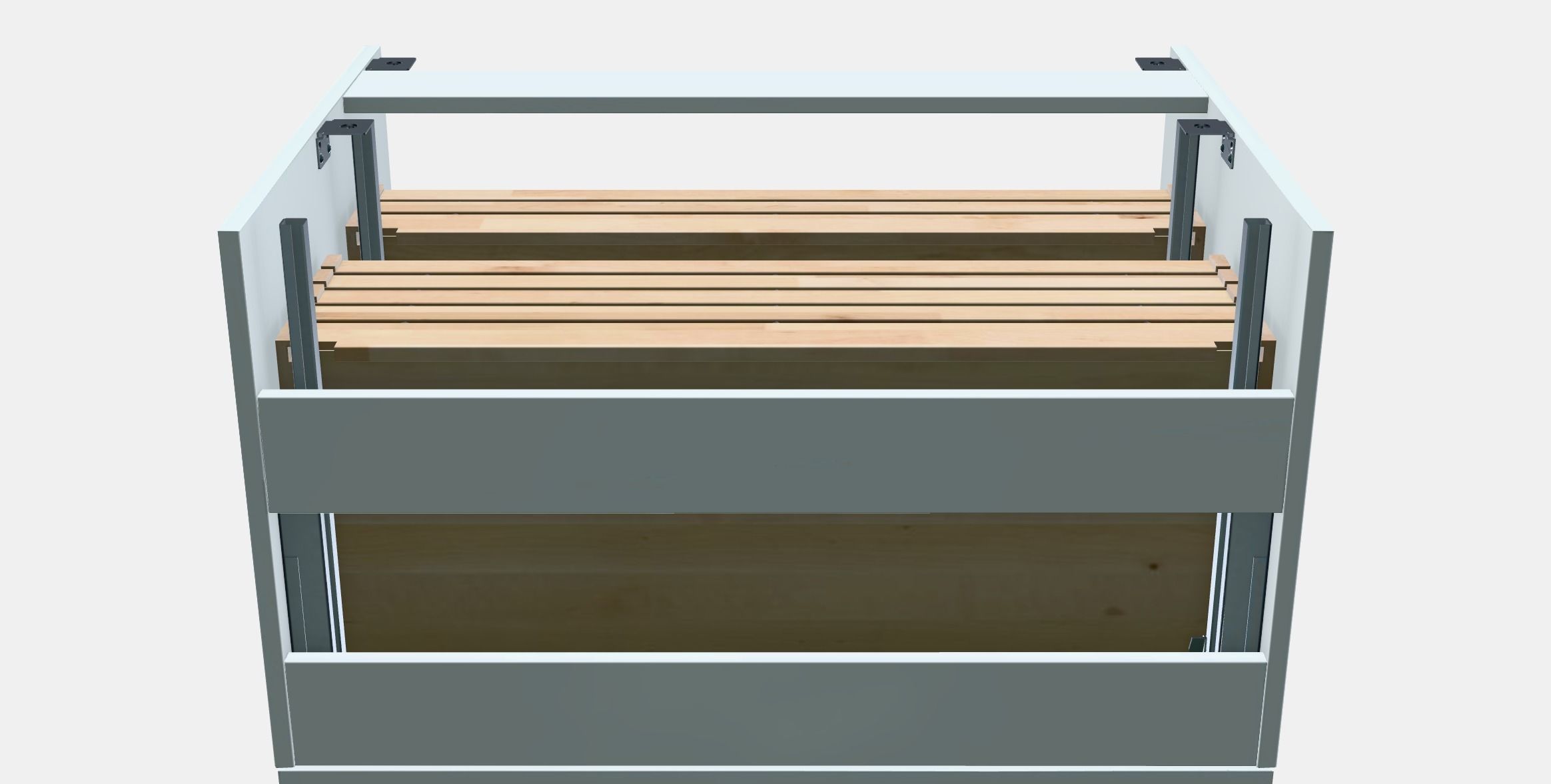 GODMORGON Wash-stand with 2 drawers Low-poly 3D model_11