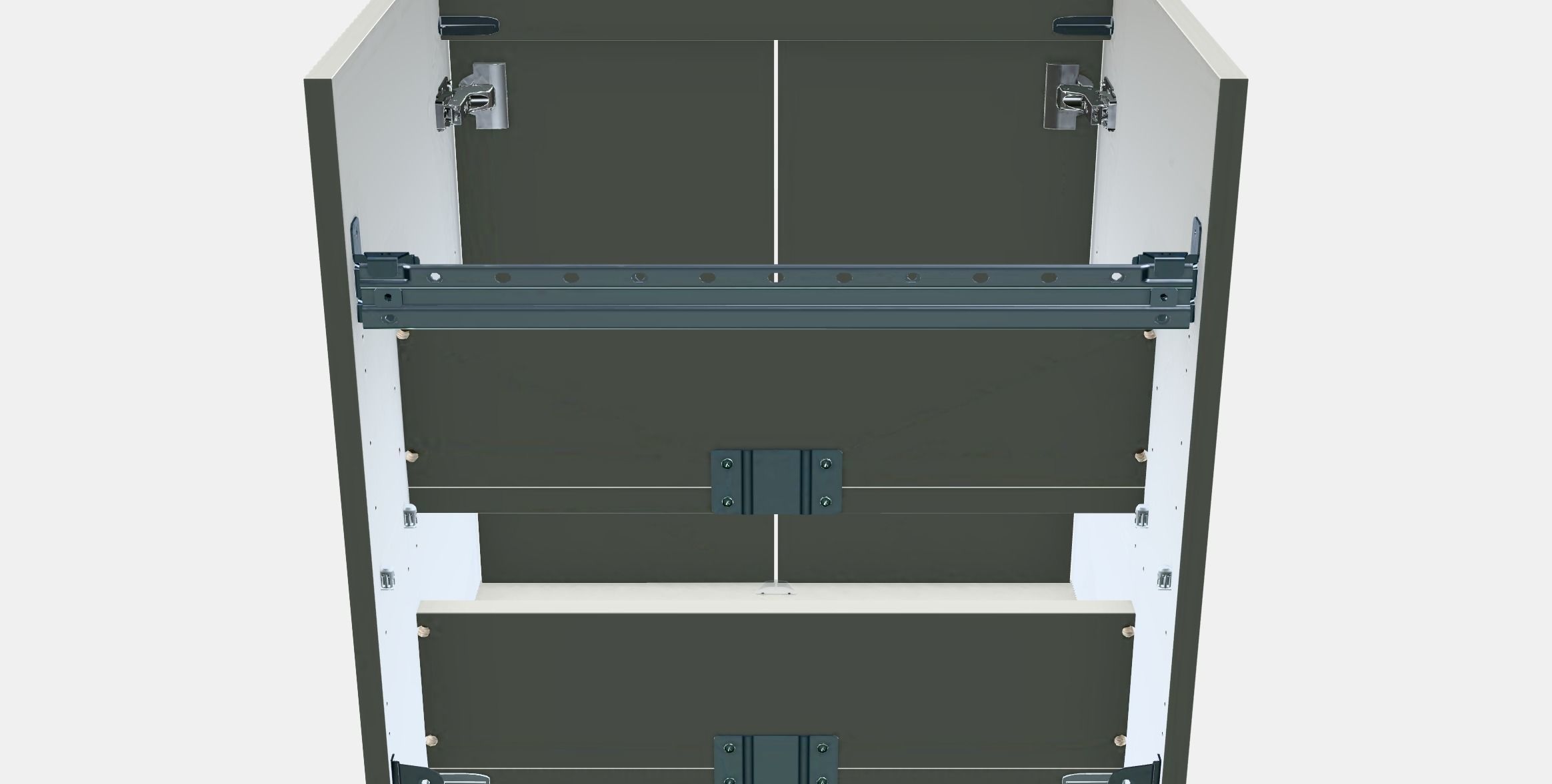 HAVBACK Wash-stand with doors Low-poly 3D model_9