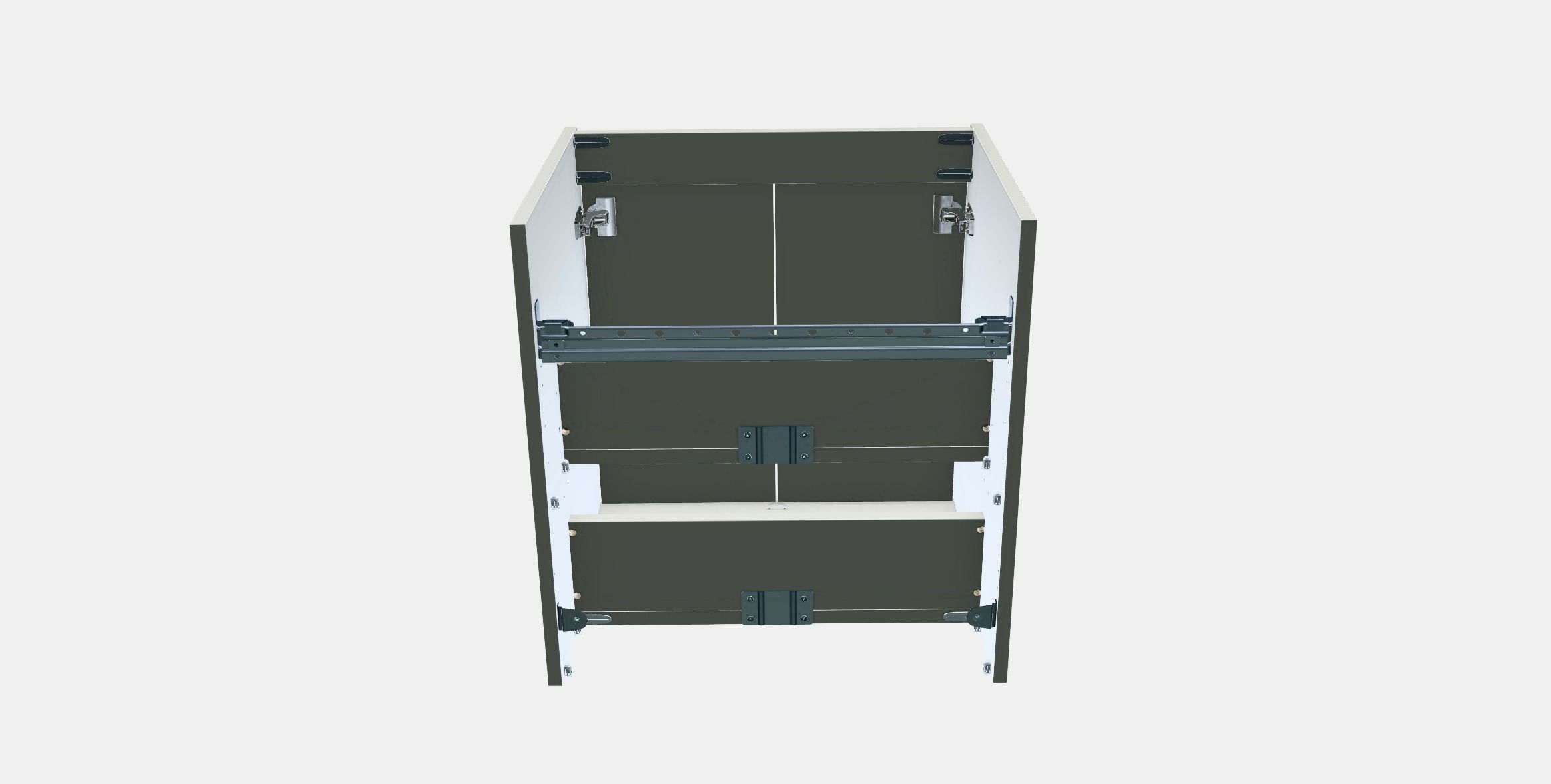 HAVBACK Wash-stand with doors Low-poly 3D model_6