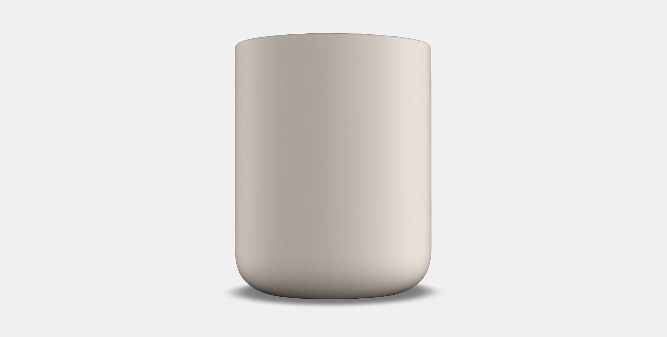EKOLN Toothbrush holder Low-poly 3D model_14