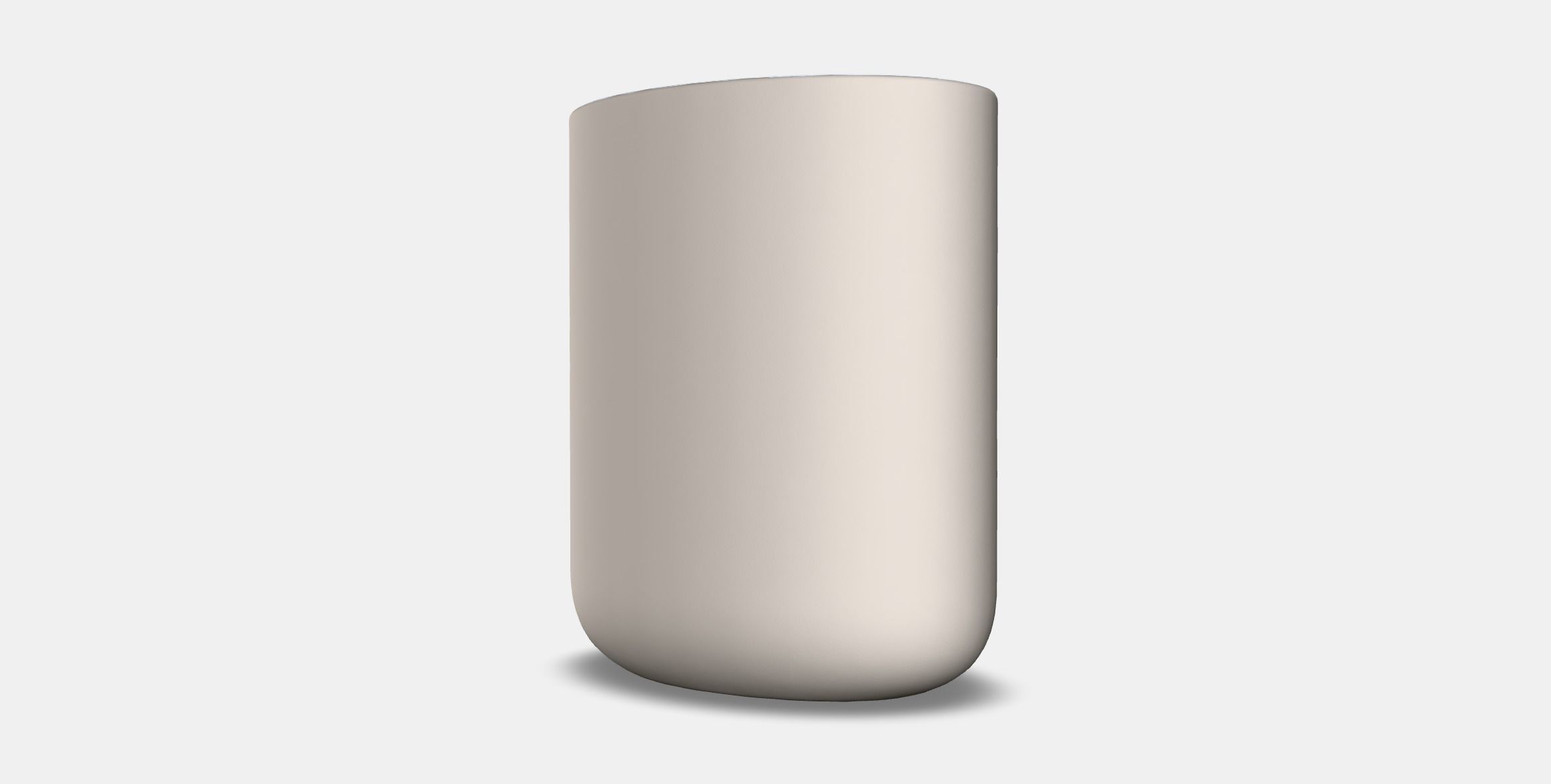 EKOLN Toothbrush holder Low-poly 3D model_5
