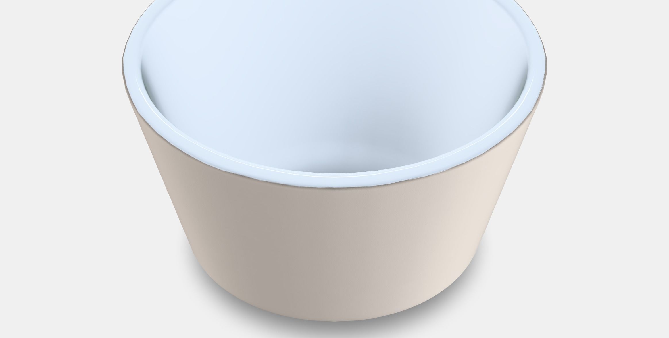 EKOLN Toothbrush holder Low-poly 3D model_4