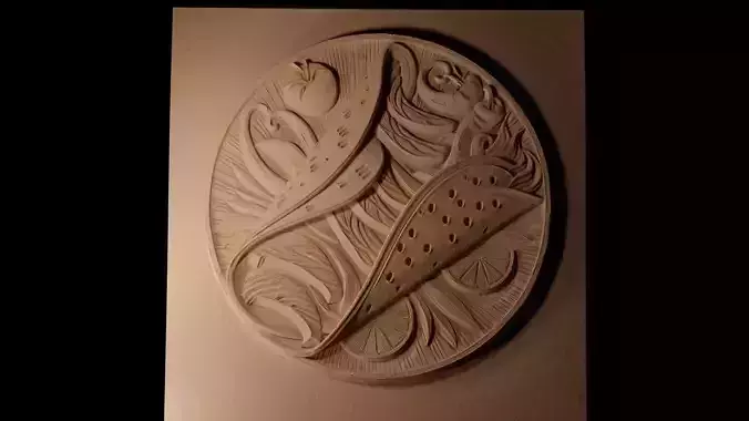 Fajitas CNC 3d Print High Relief Sand Casting