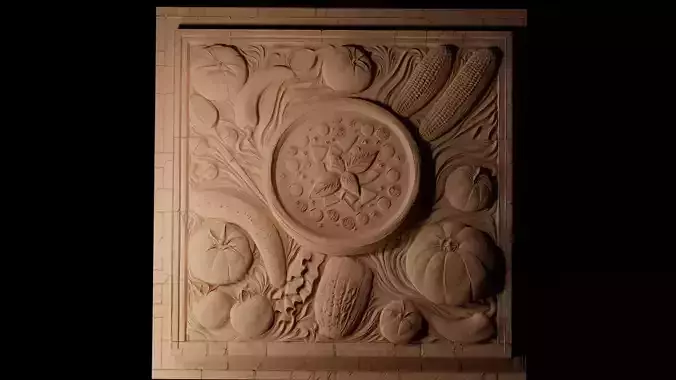 Gazpacho CNC 3d Print High Relief Sand Casting