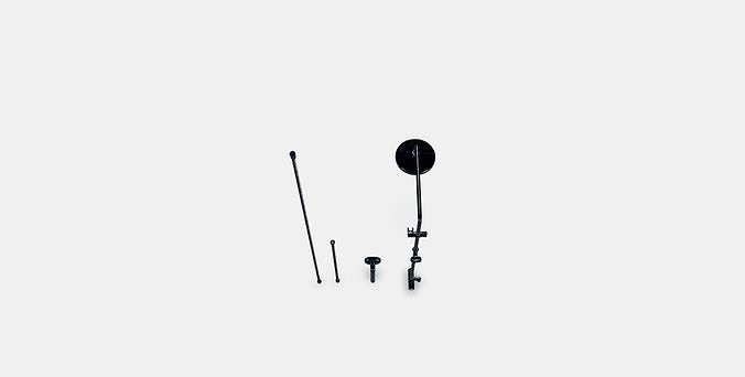 VOXNAN Head-handshower kit with diverter Low-poly 3D model