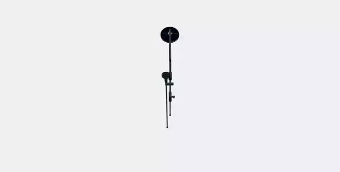 BROGRUND Head-handshower kit with diverter Low-poly 3D model