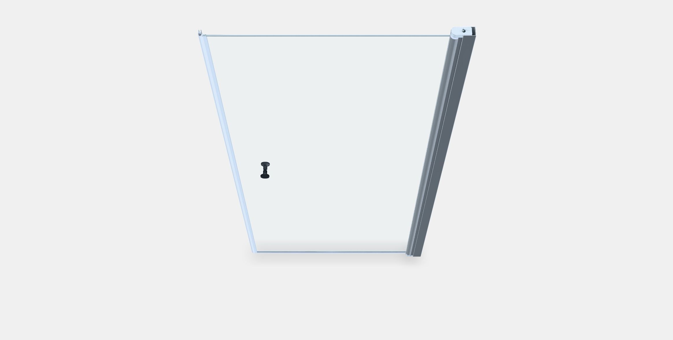 OPPEJEN Shower door Low-poly 3D model_4