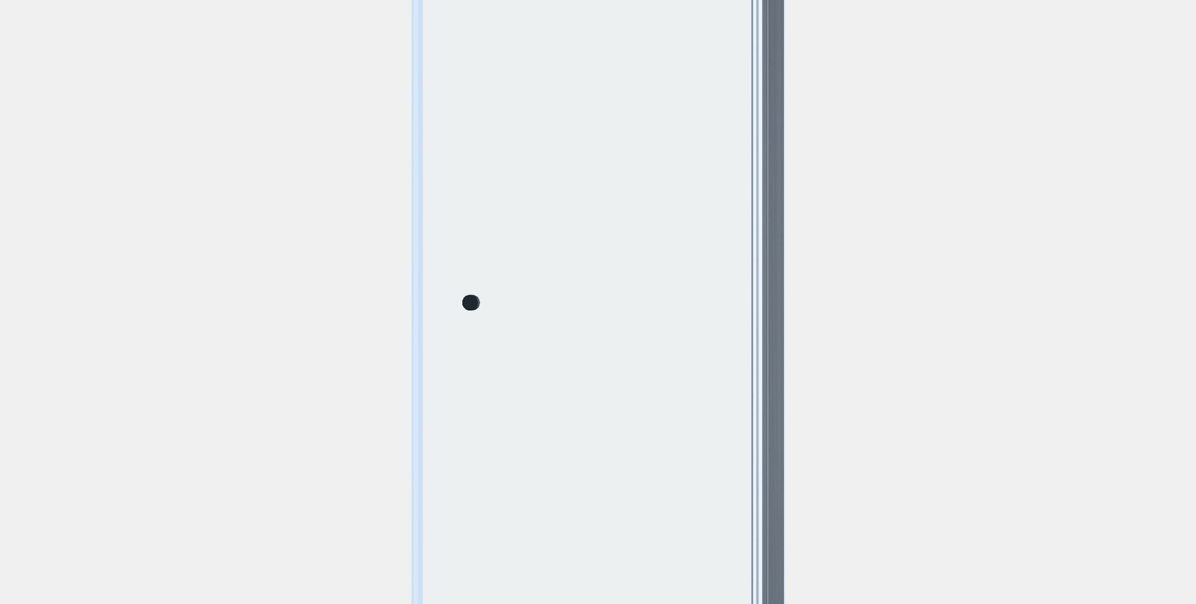 OPPEJEN Shower door Low-poly 3D model_15