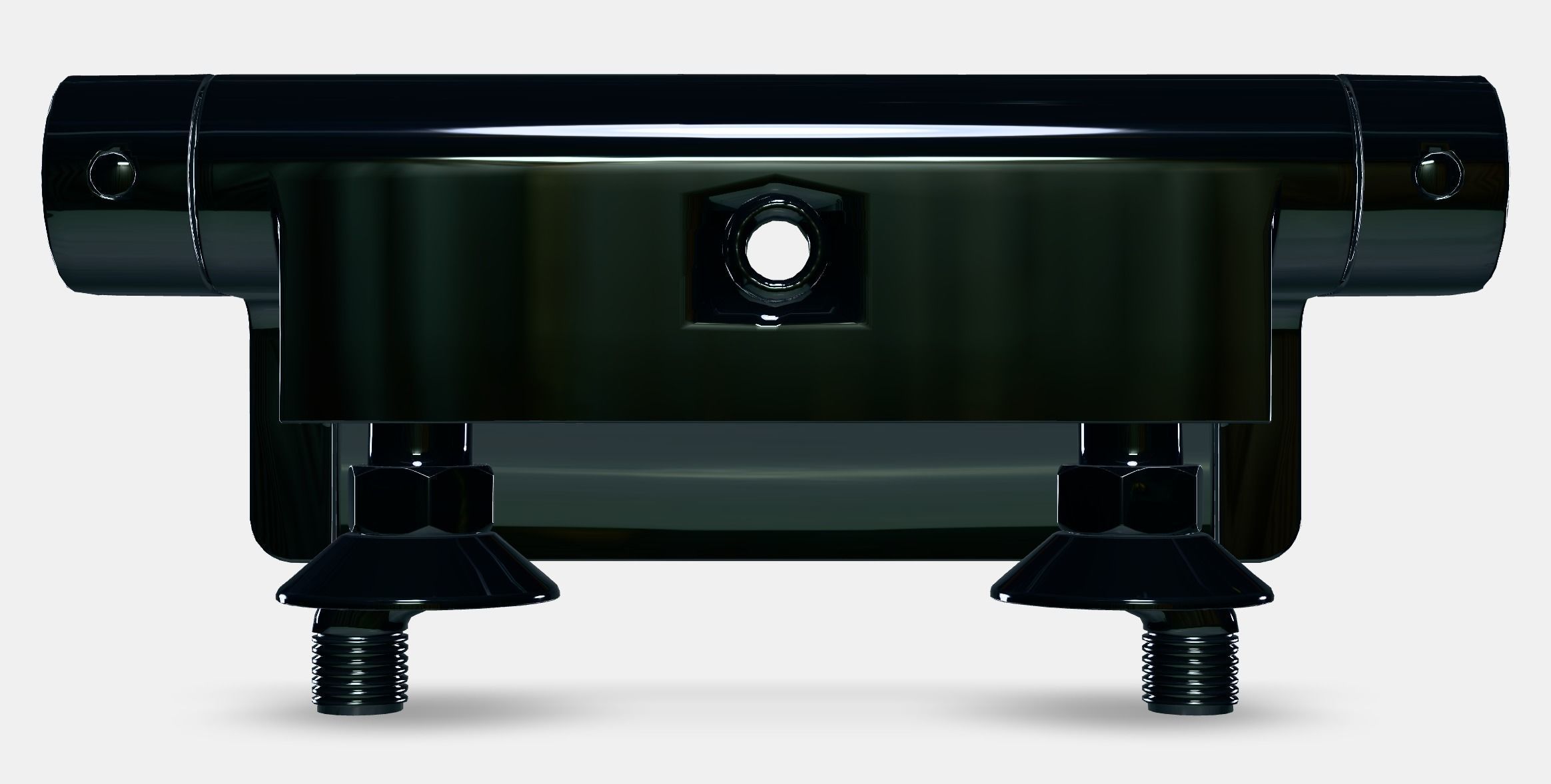 BROGRUND Thermostatic shower mixer Low-poly 3D model_11