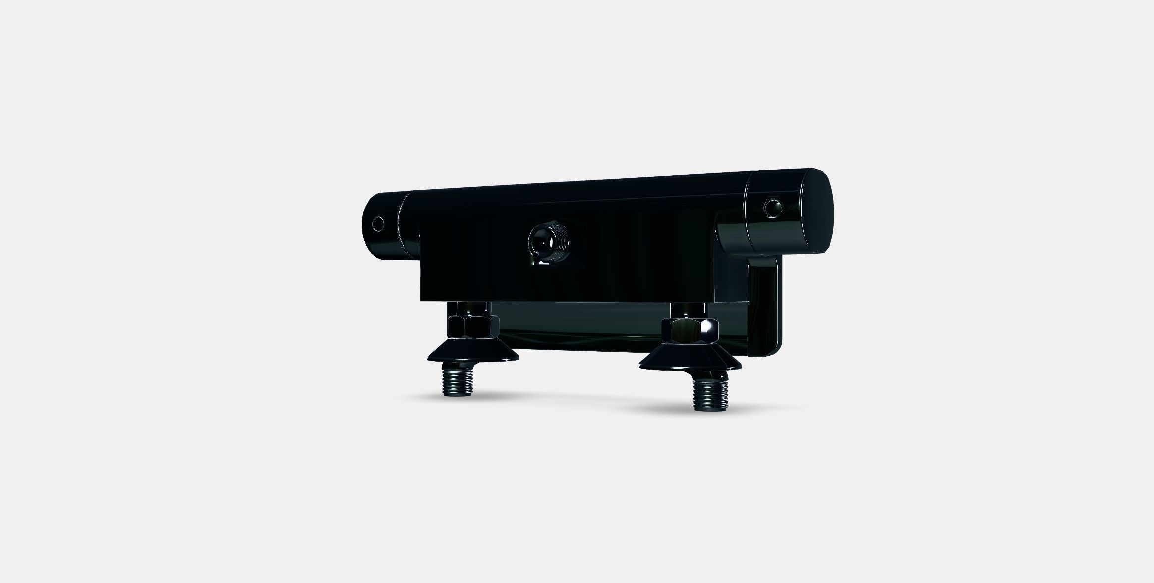 BROGRUND Thermostatic shower mixer Low-poly 3D model_12