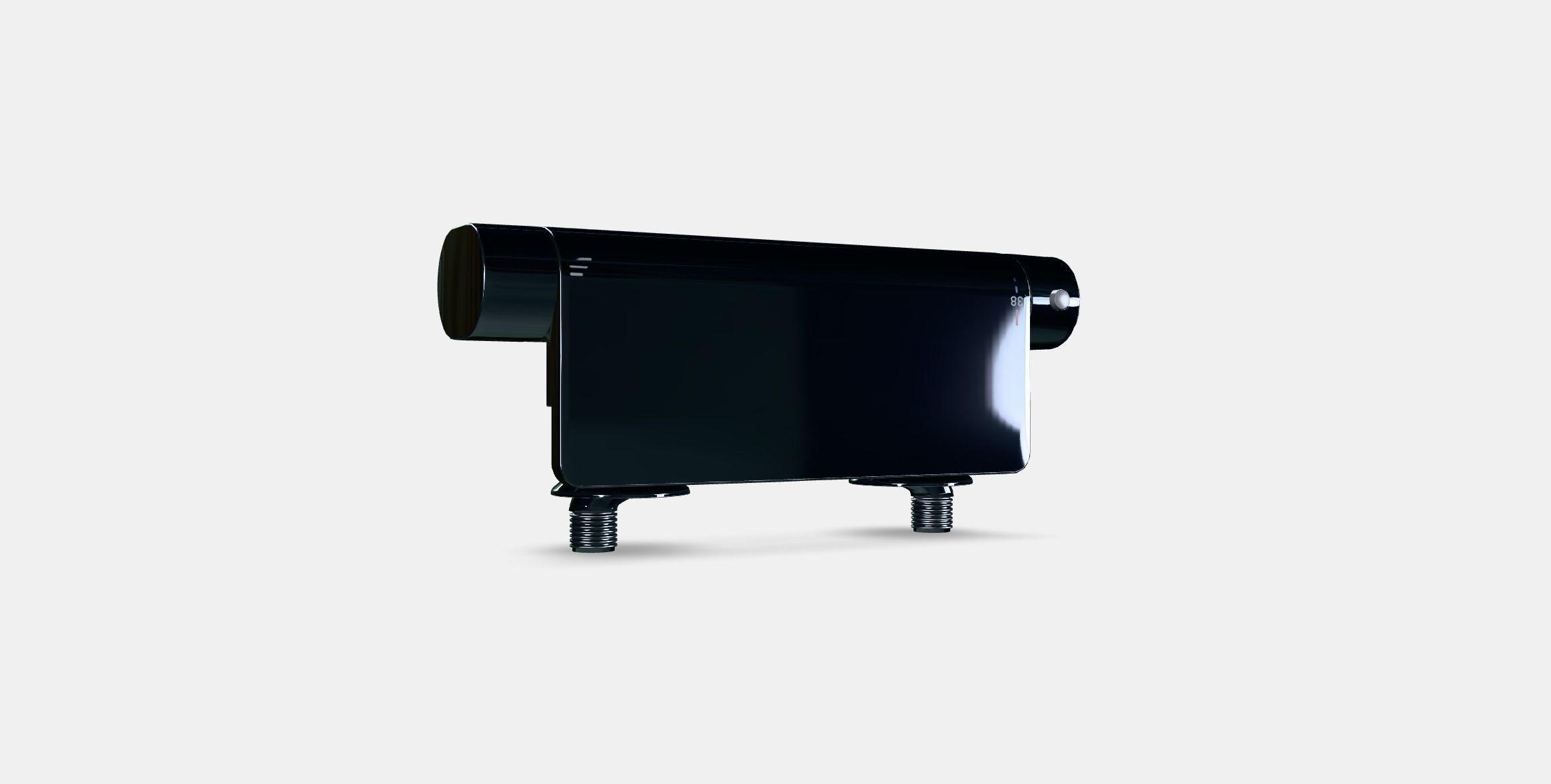 BROGRUND Thermostatic shower mixer Low-poly 3D model_16