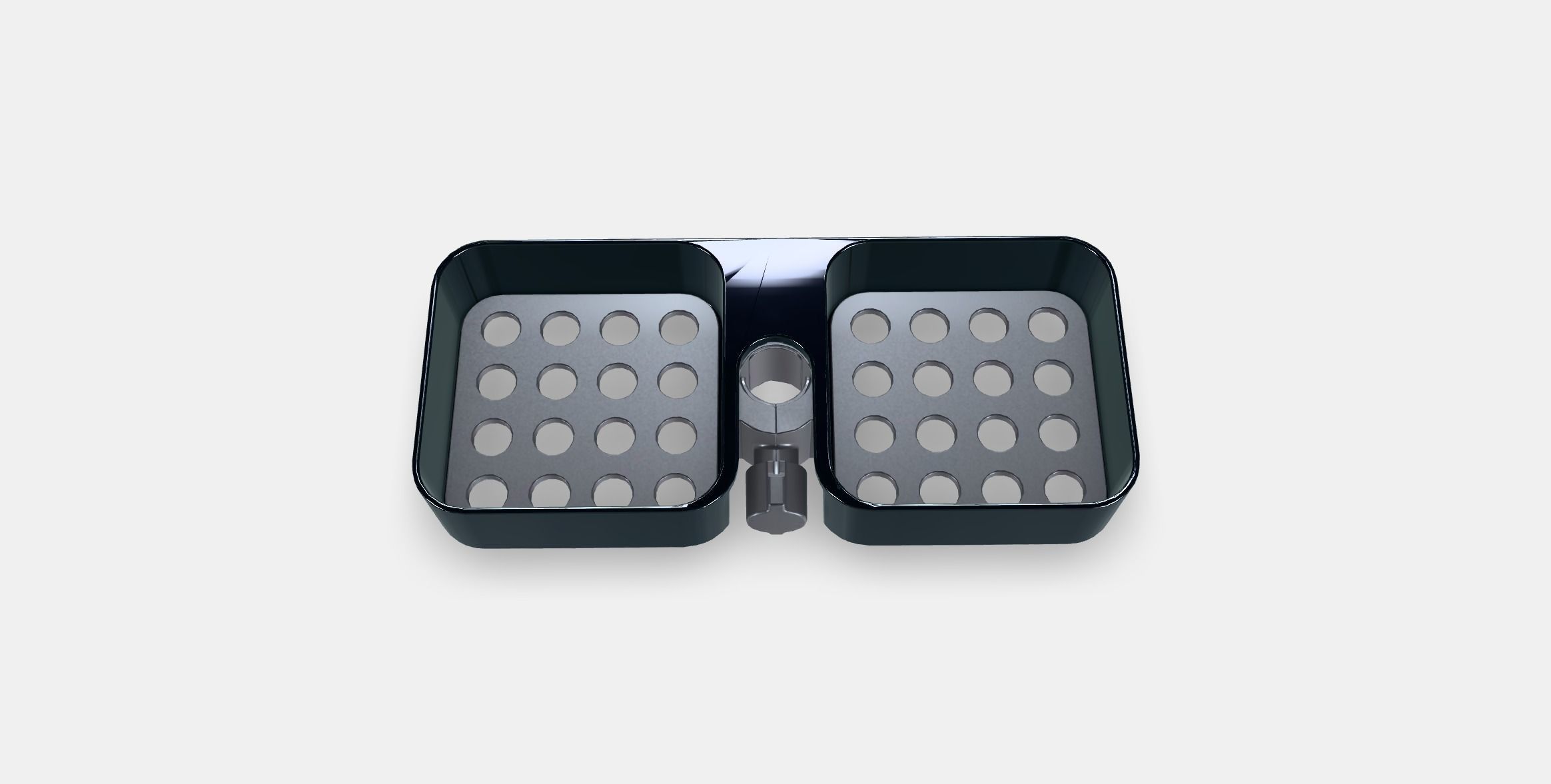 BROGRUND Shower shelf Low-poly 3D model_3