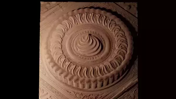 Key Lime Pie CNC 3d Print High Relief Sand Casting