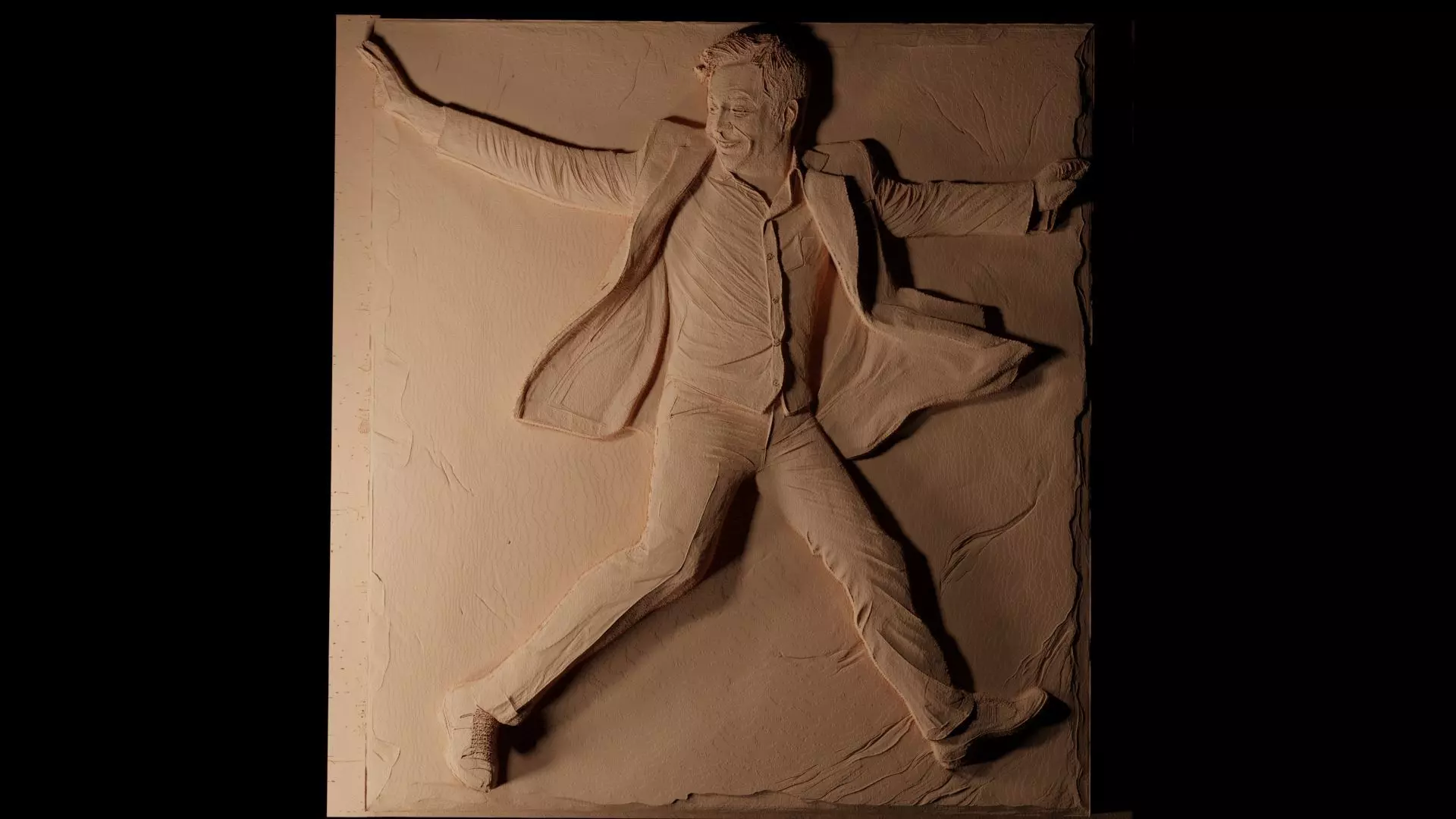 Jimmy Fallon CNC 3d Print High Relief Sand Casting 3D print model_0