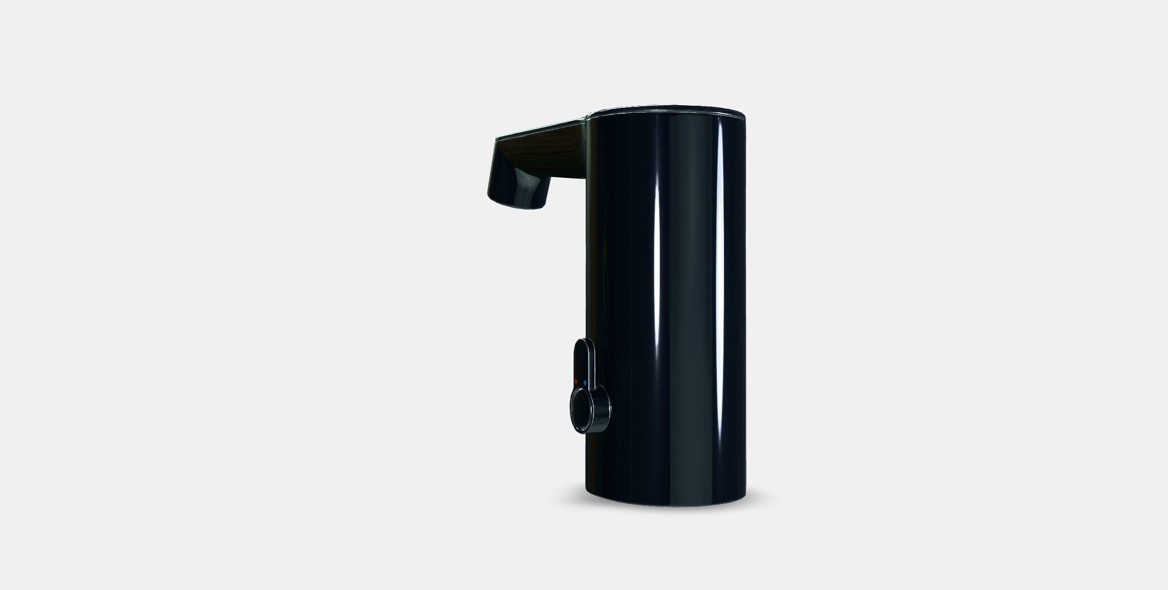BROGRUND Wash-basin mixer tap with sensor Low-poly 3D model_16