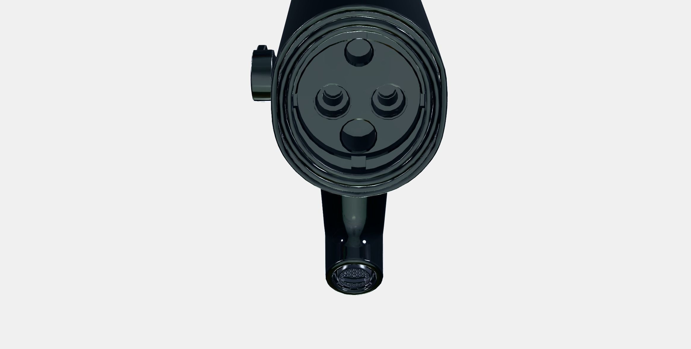 BROGRUND Wash-basin mixer tap with sensor Low-poly 3D model_8