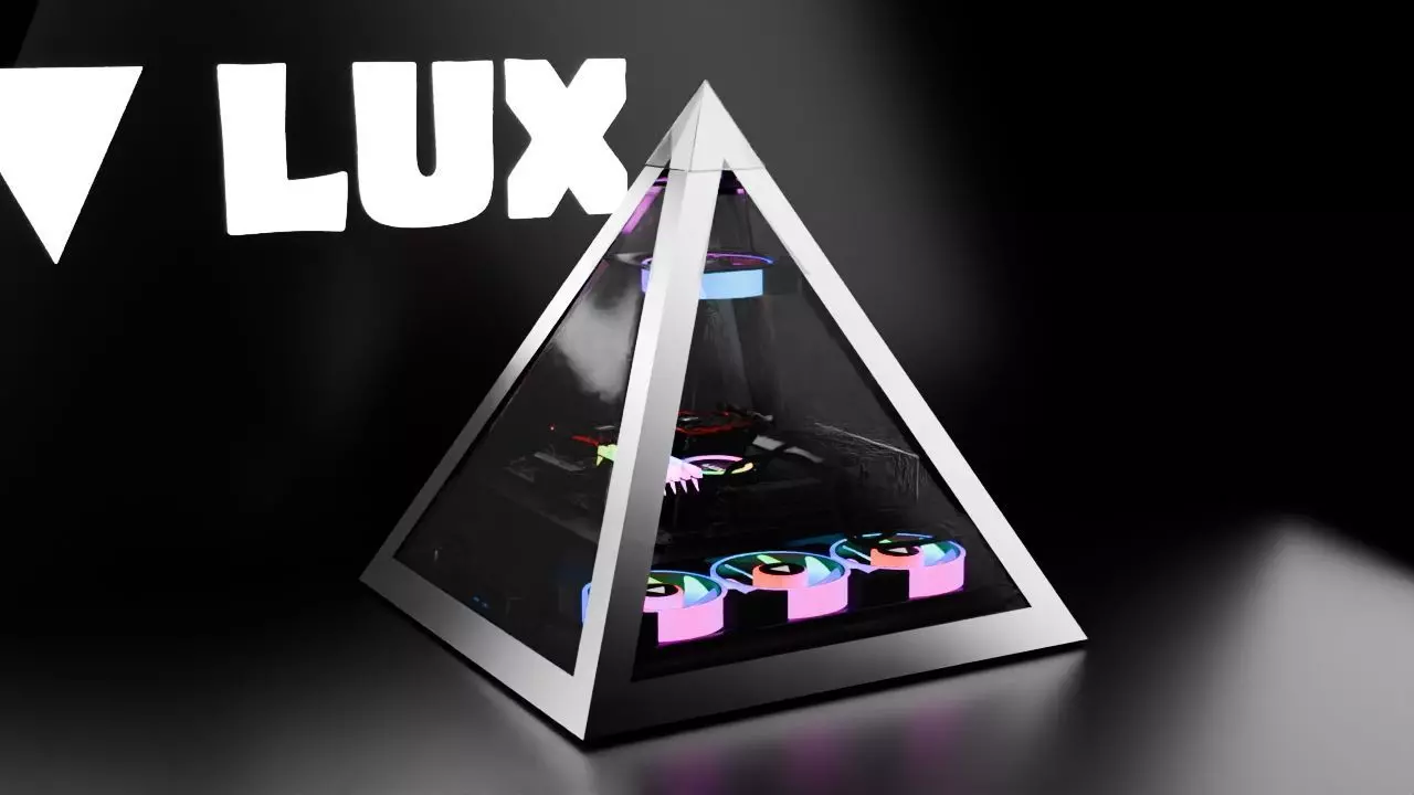 AZZA PYRAMID 804 GAMING PC 3D model