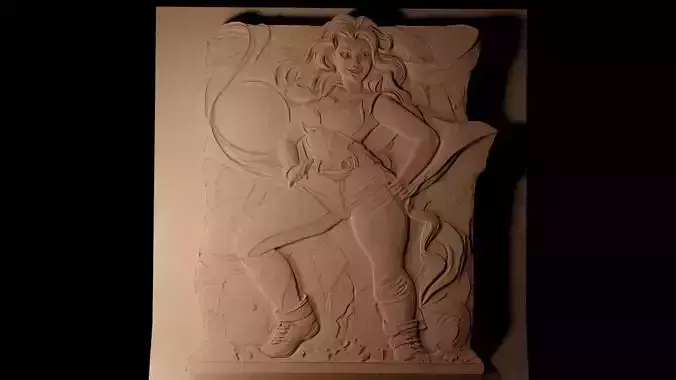 Mater Cars CNC 3d Print High Relief Sand Casting