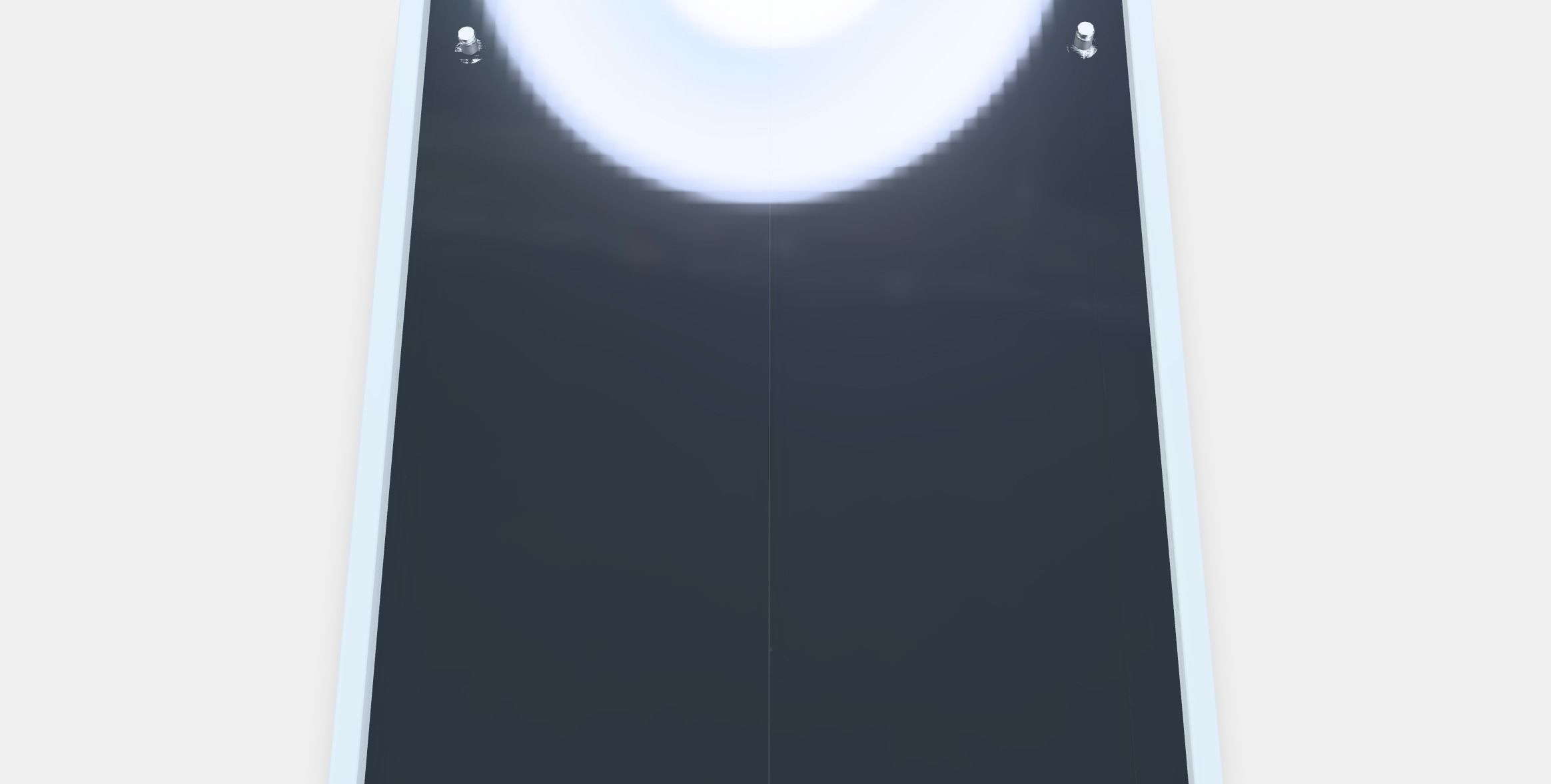 NYSJON Mirror cabinet Low-poly 3D model_4