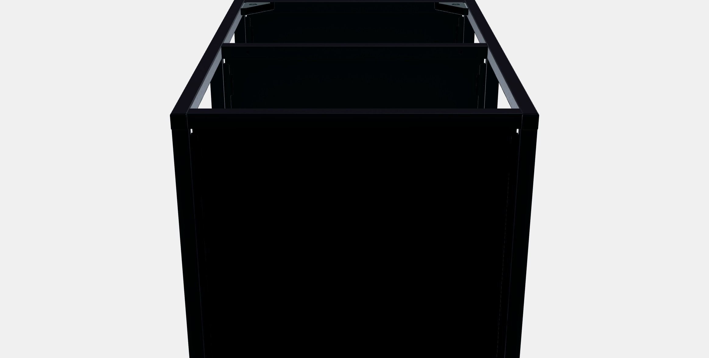 ENHET Base fr w shelves Low-poly 3D model_8