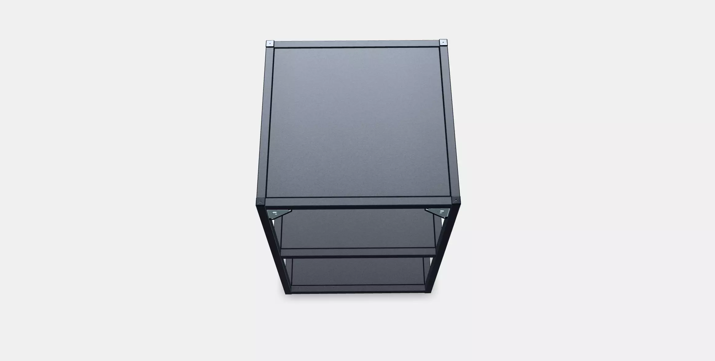 ENHET Base fr w shelves Low-poly 3D model_0