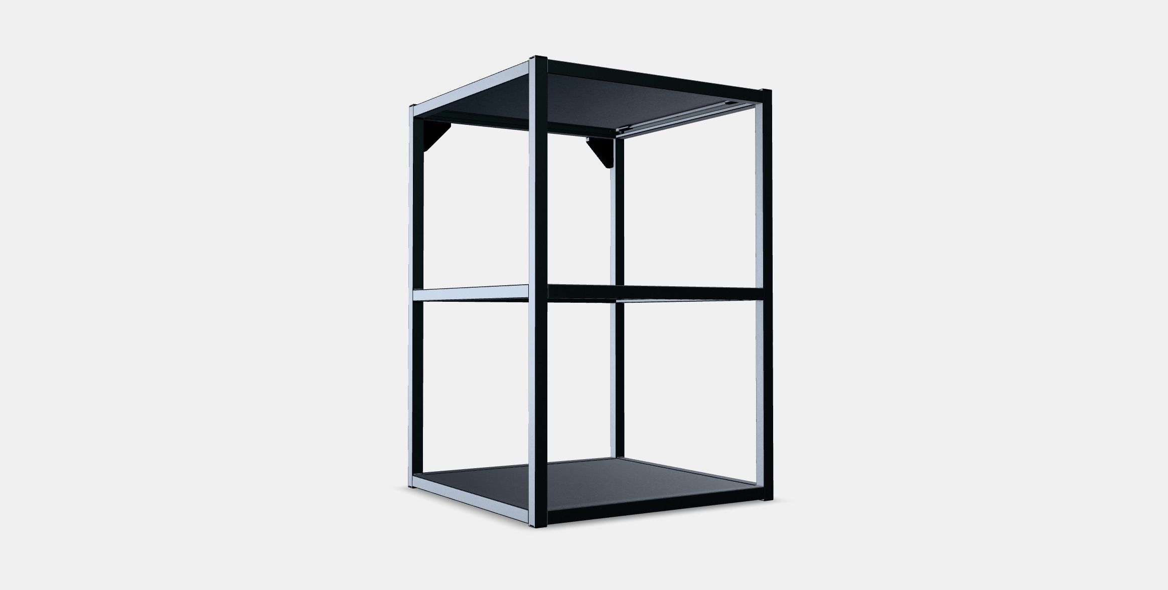 ENHET Base fr w shelves Low-poly 3D model_3
