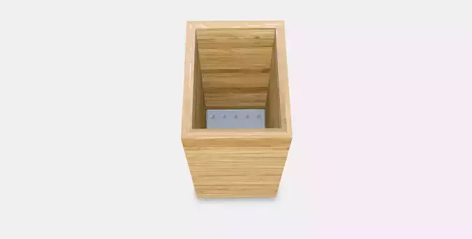 DRAGAN Toothbrush holder Low-poly 3D model