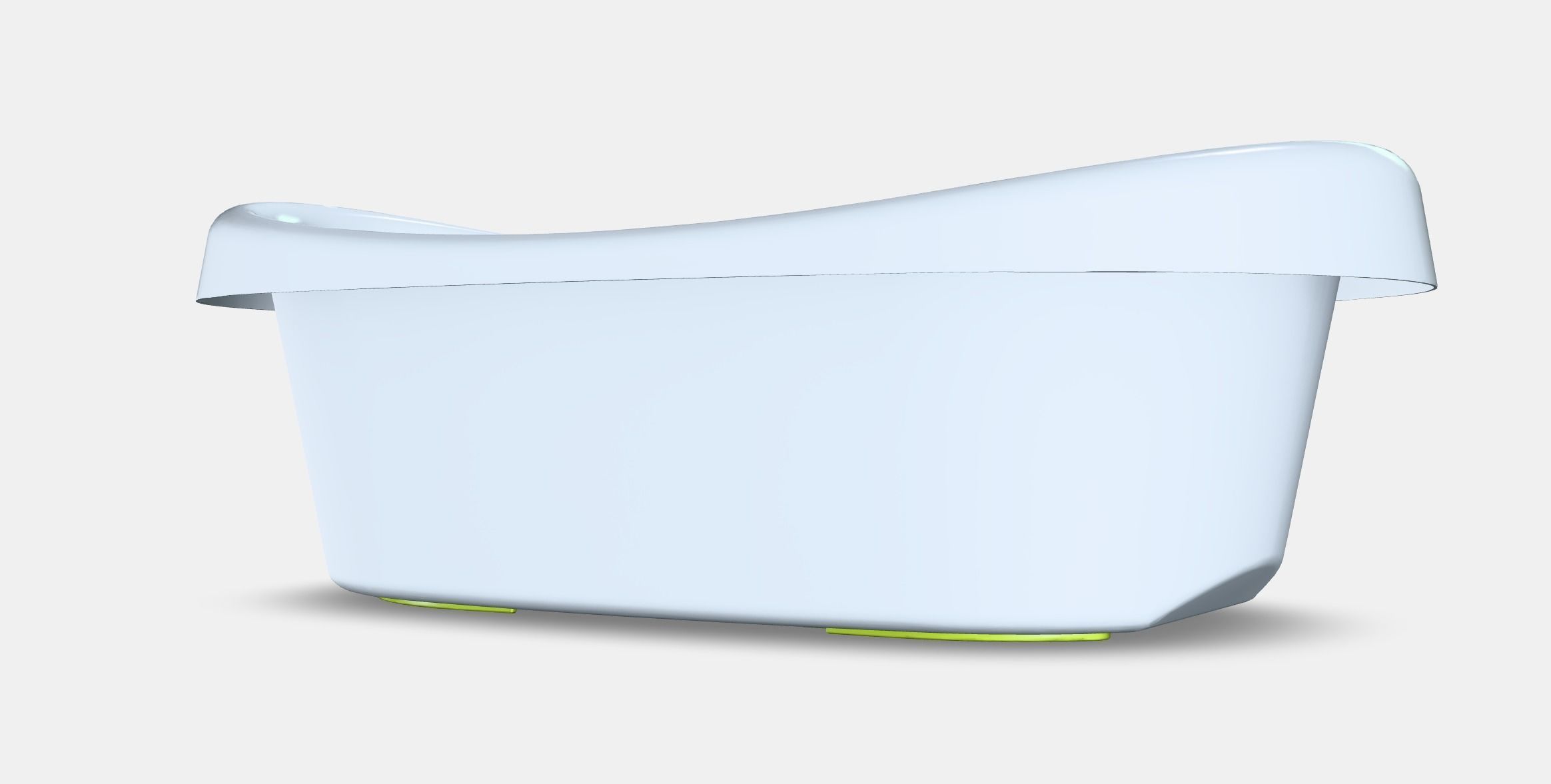 LATTSAM Baby bath Low-poly 3D model_6