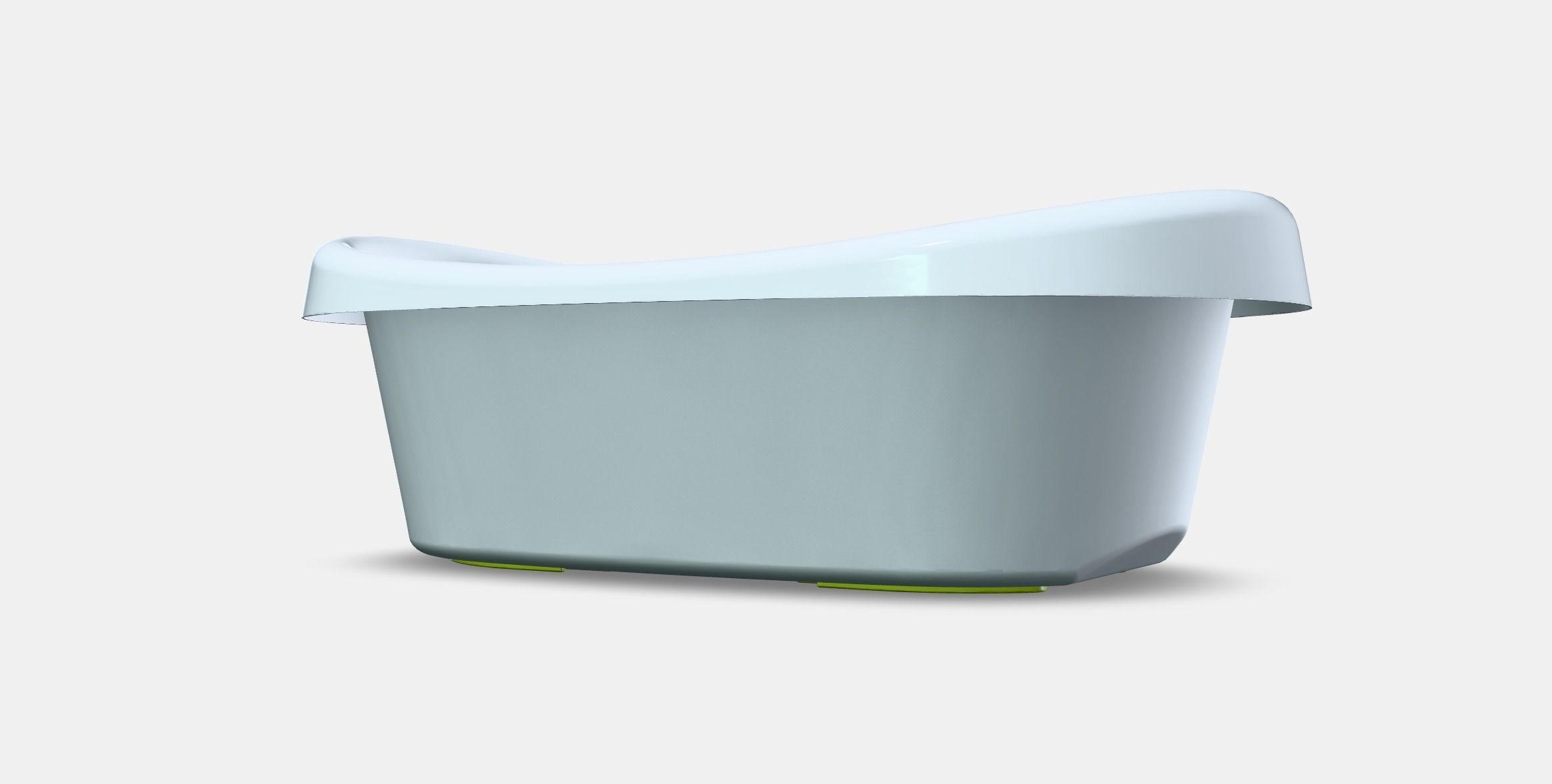 LATTSAM Baby bath Low-poly 3D model_13