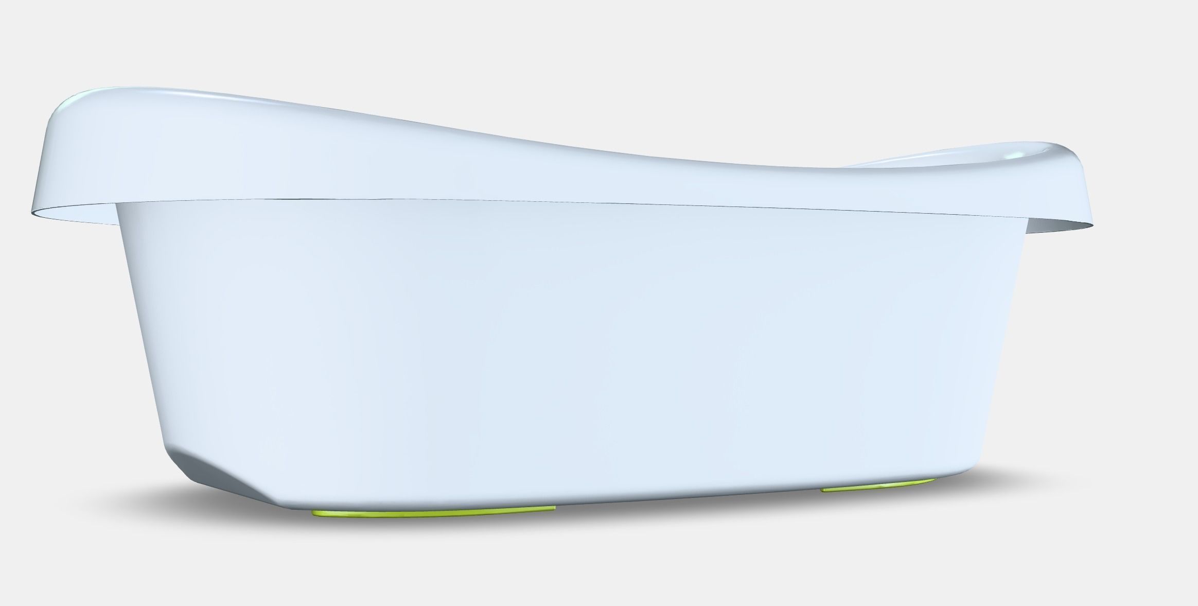 LATTSAM Baby bath Low-poly 3D model_2