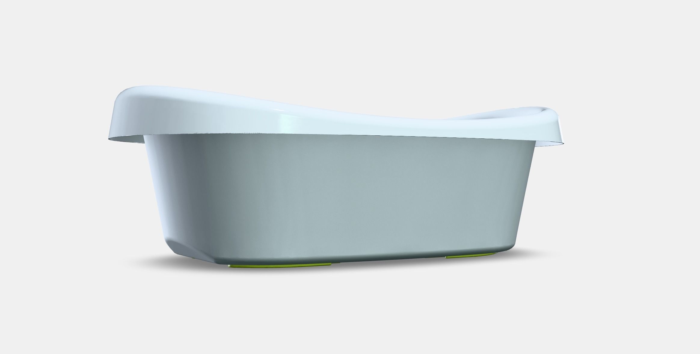 LATTSAM Baby bath Low-poly 3D model_9