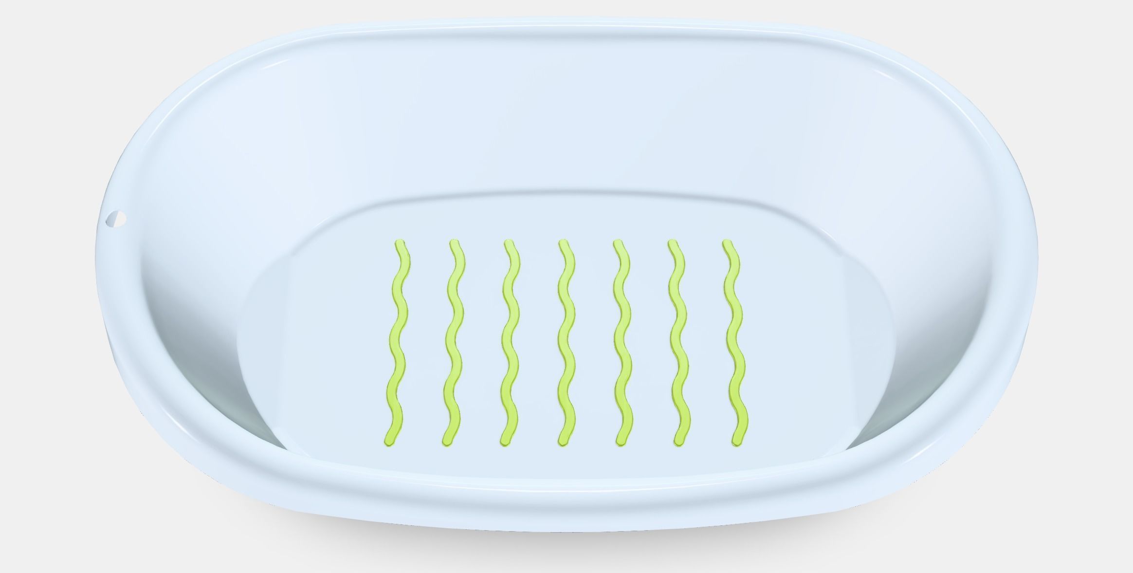 LATTSAM Baby bath Low-poly 3D model_4