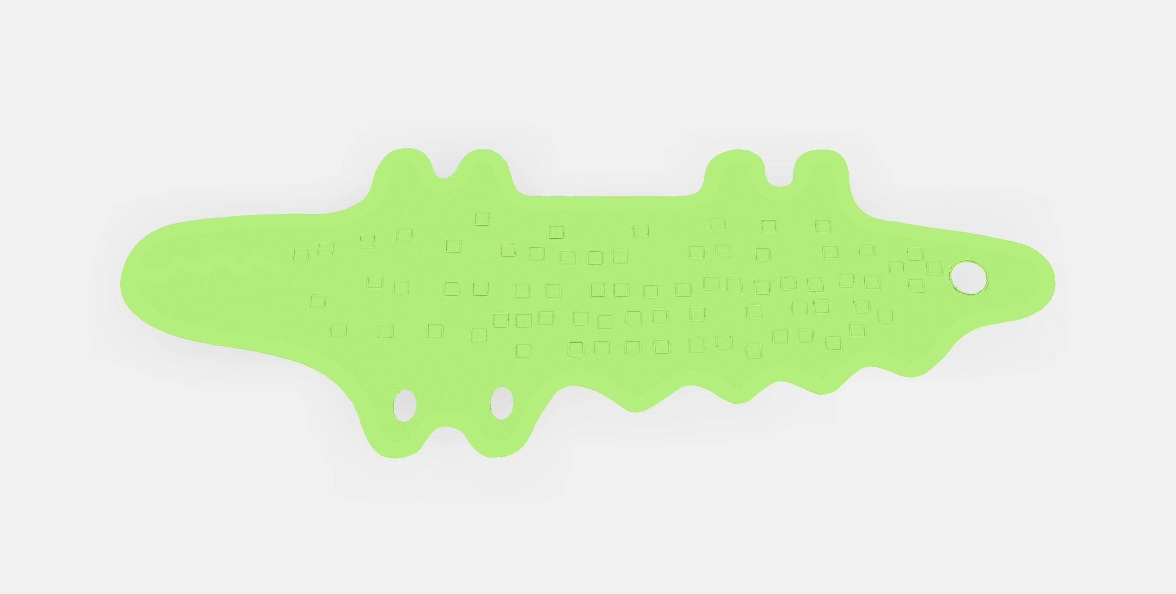 PATRULL Bathtub mat Low-poly 3D model_5