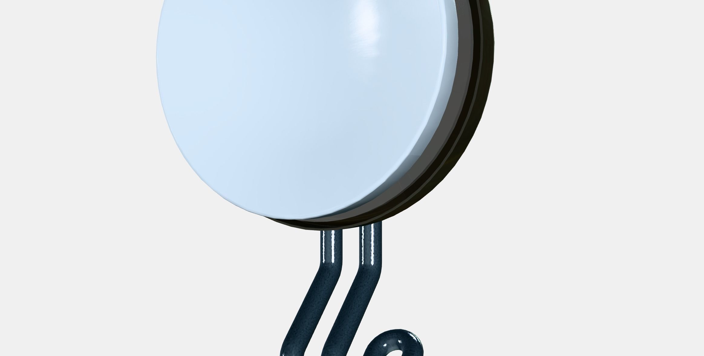 KROKFJORDEN Hook with suction cup Low-poly 3D model_6