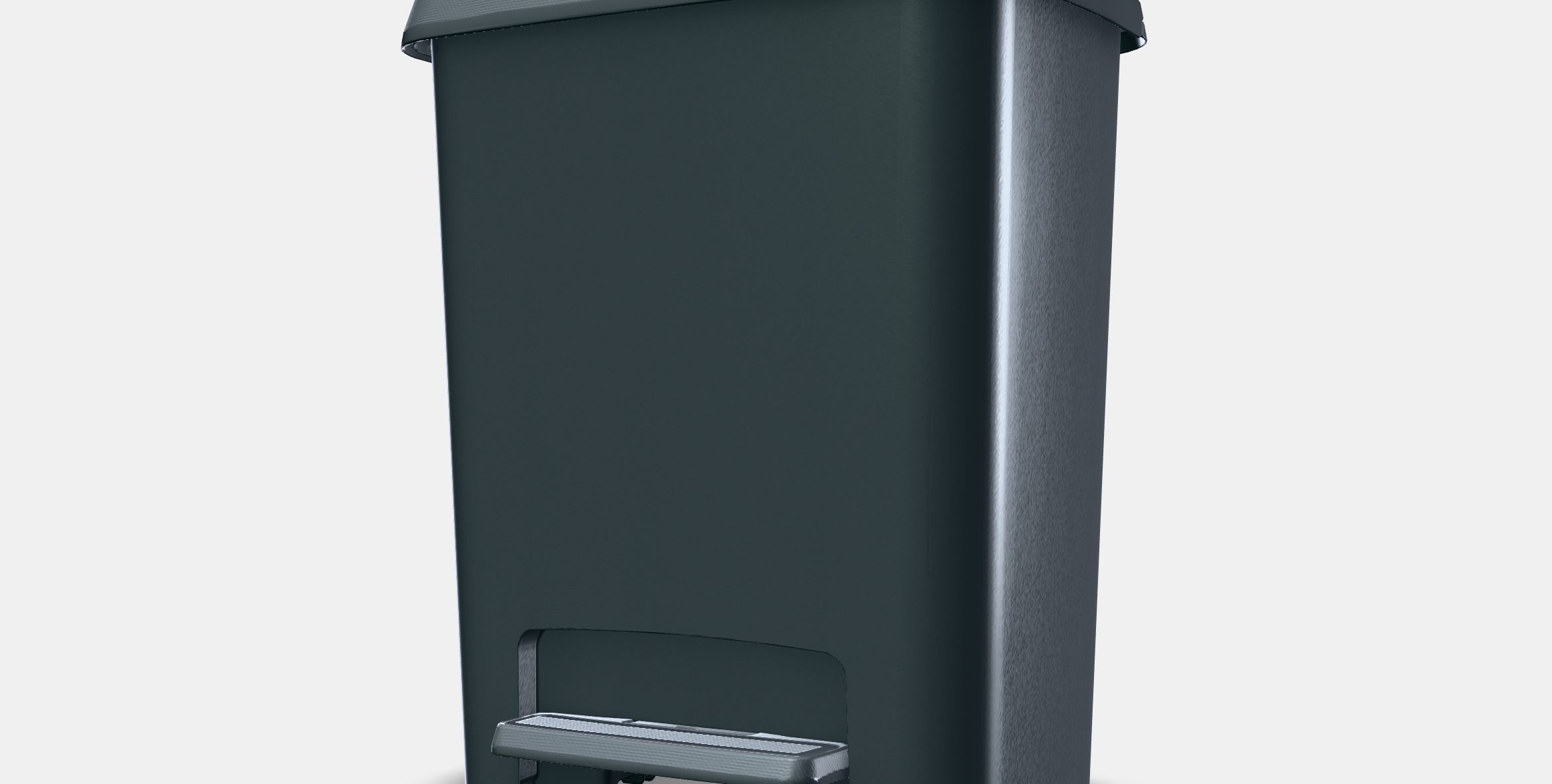 KNOCKLA Pedal bin Low-poly 3D model_13