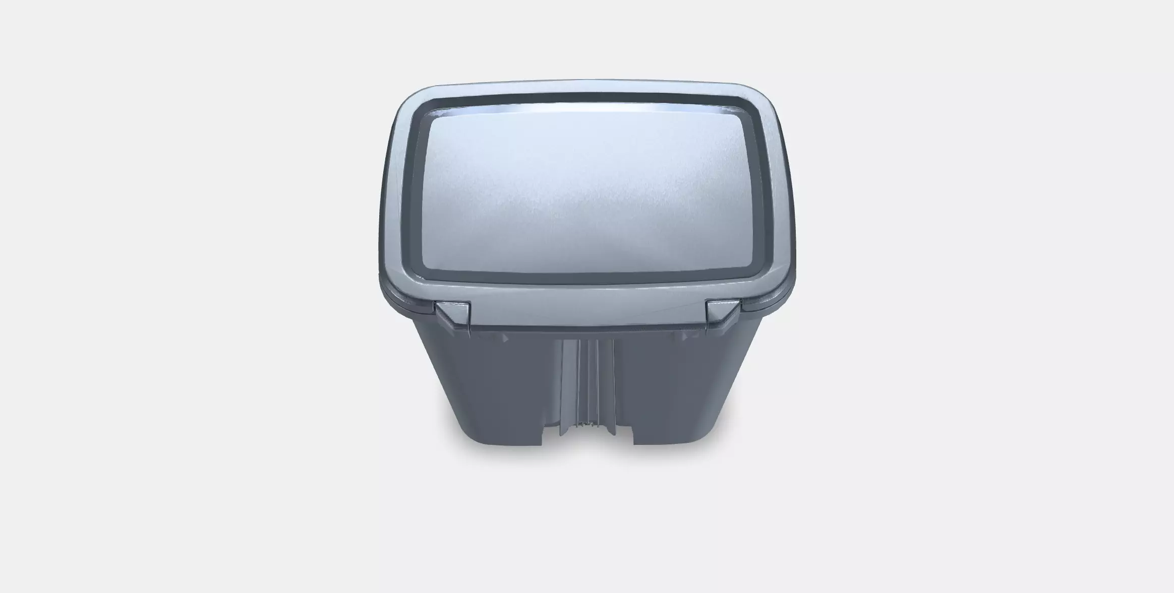 KNOCKLA Pedal bin Low-poly 3D model_0