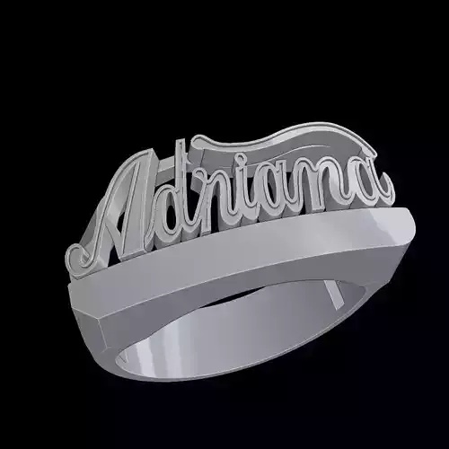 Anillo Nombre Adriana